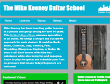 Tablet Screenshot of mikekeeney.com